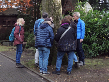 Exkursion Aachen Westfriedhof 2019-11-24